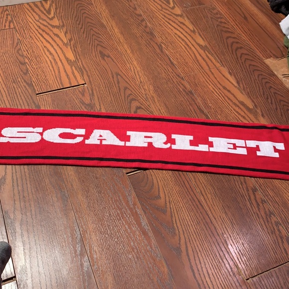 🟢 Great condition Scarlet knights scarf scarf, soft comfortable - Picture 4 of 6